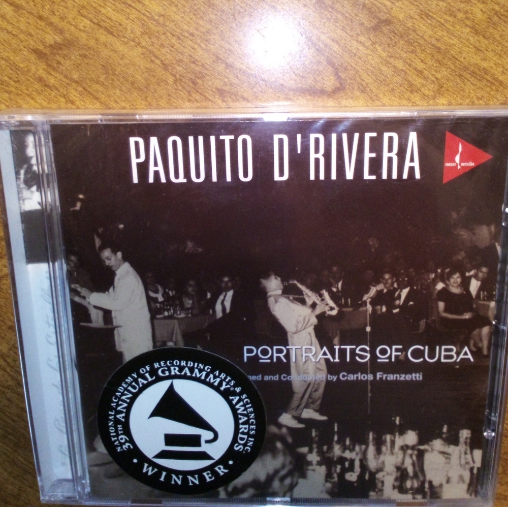 Paquito D'Rivera Portraits Of Cuba 1996 Chesky Records CD Sealed
